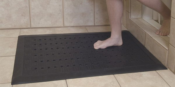 rubber shower mats non slip industrial