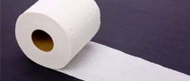 single-roll single roll of toilet paper