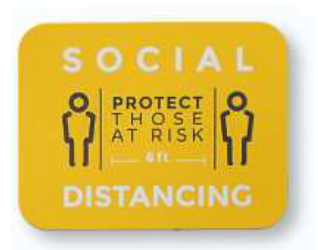 social distancing mat