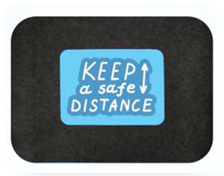 keep a safe distance mat keep a safe distance mat