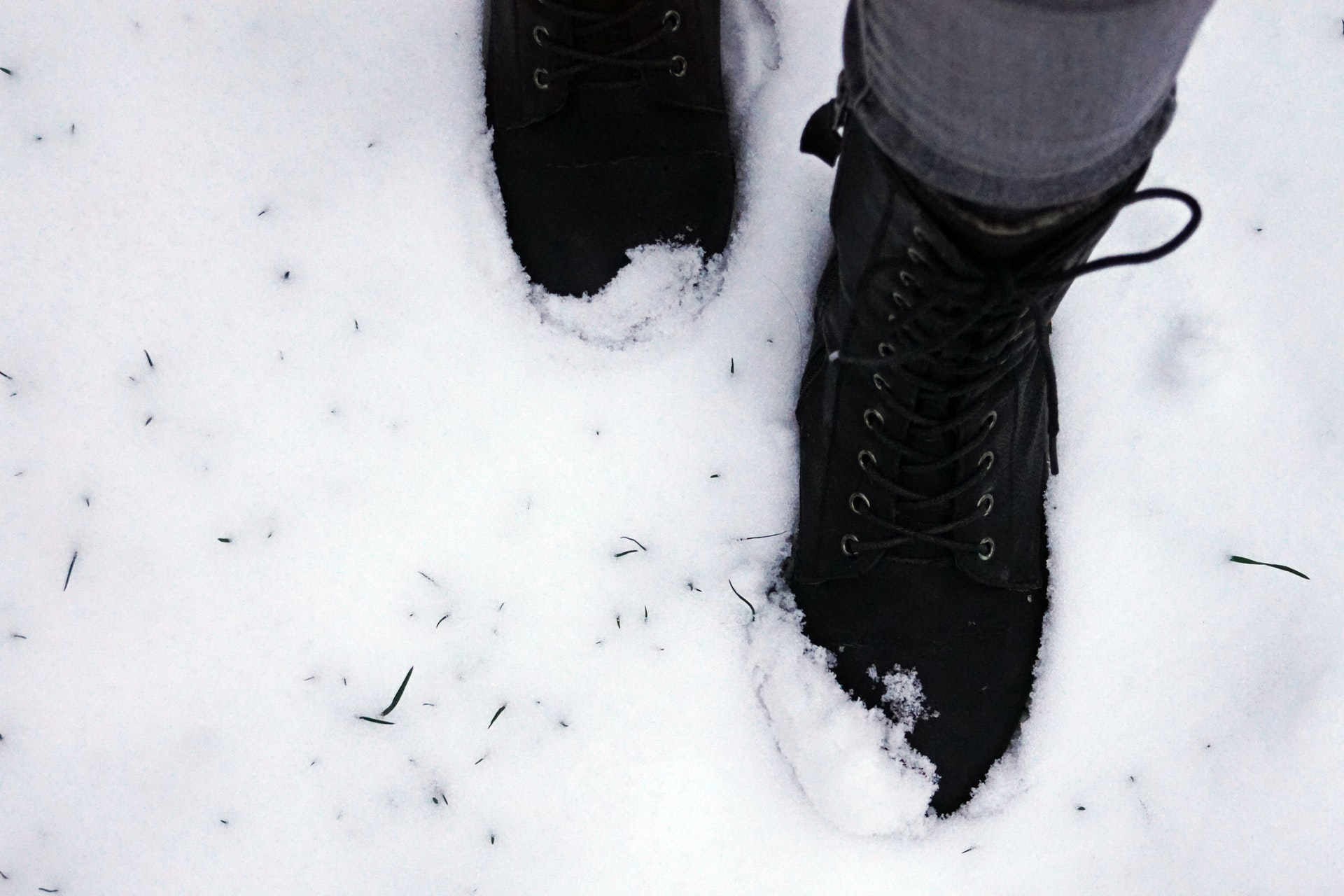 Boots in Snow